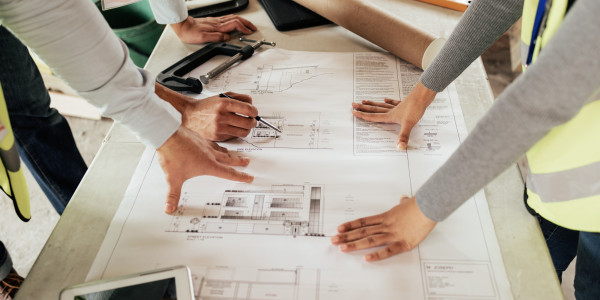 Reformas Integrales de Naves Industriales Ribesalbes · Creación de Planos y Renders en 2D y 3D